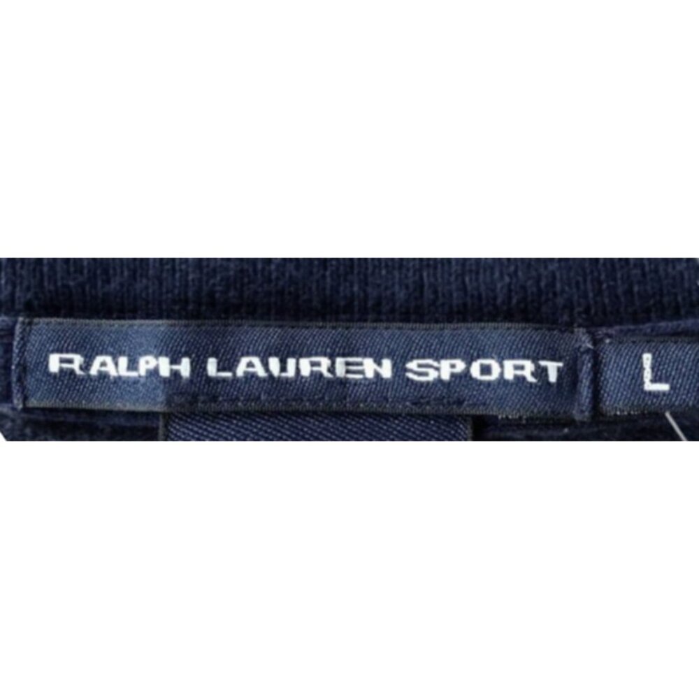 NEW Vintage Polo Ralph Lauren Polo Shirt!  Navy Big Ralph Lauren Script & Crest - Picture 3 of 3